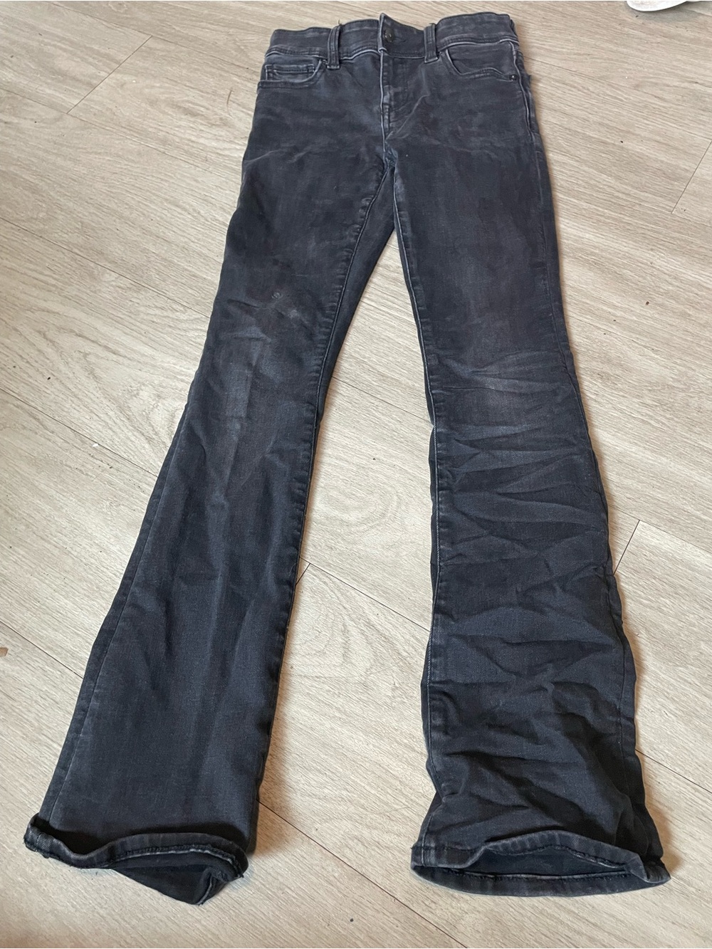 American Eagle Outfitters Black Bootcut Jeans